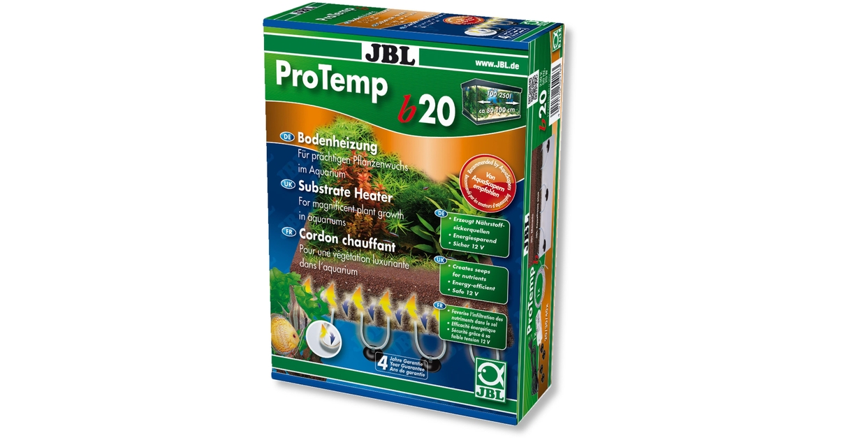 Jbl Protemp Bodemverwarming - Verwarming - 40 Watt 90-300 L